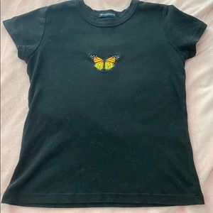 Butterfly top-brandy Melville